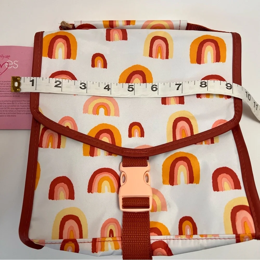 NWT Thirty One Boho Rainbow Thermal Lunch Tote - Picture 6 of 8